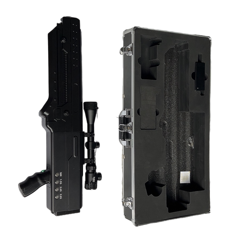  顺城手持便携式枪型低空防御反制四通道A型